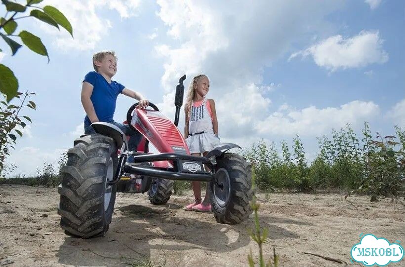 Веломобиль трёхскоростной Berg Case-IH BFR-3 фото 3