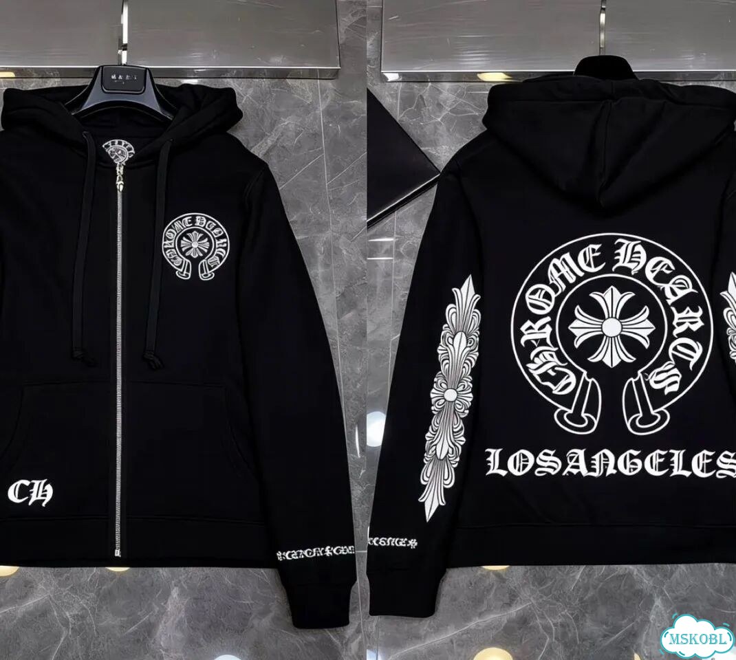 Зип худи Chrome hearts фото 1