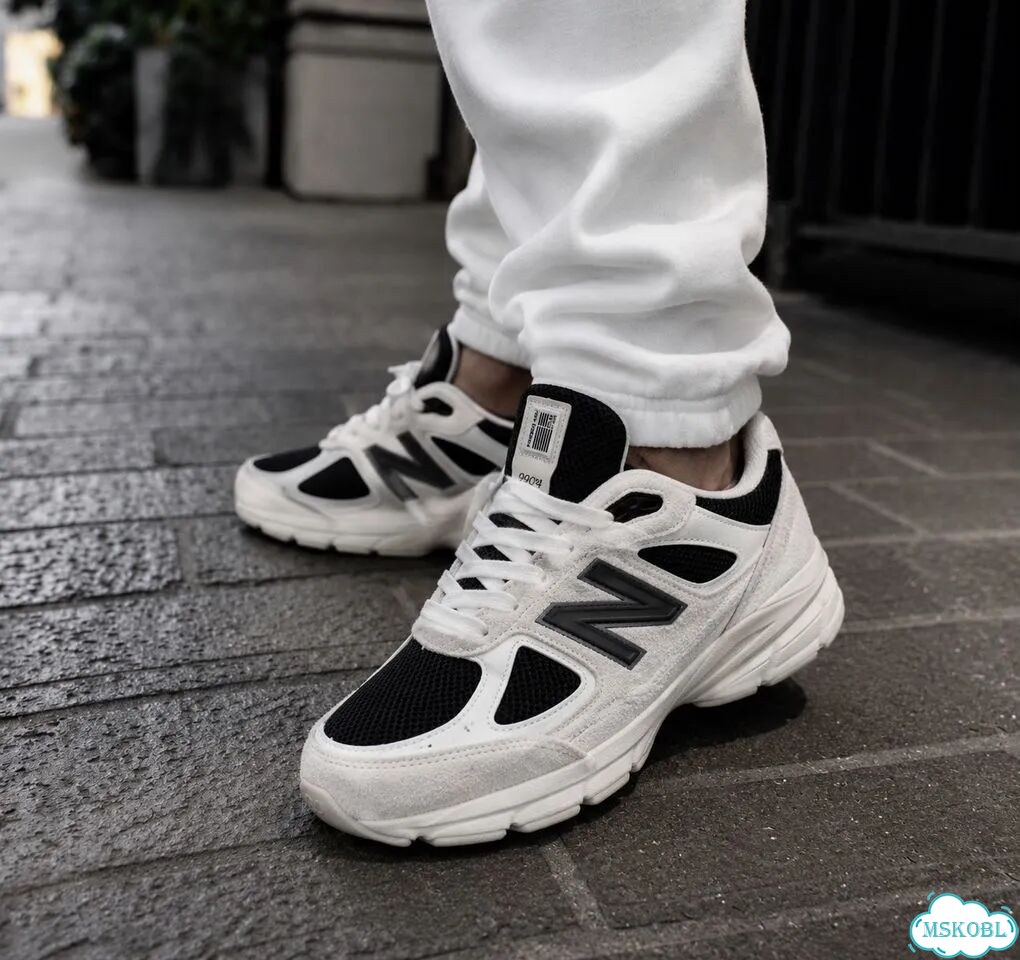 Кроссовки New Balance 990v4 white фото 1