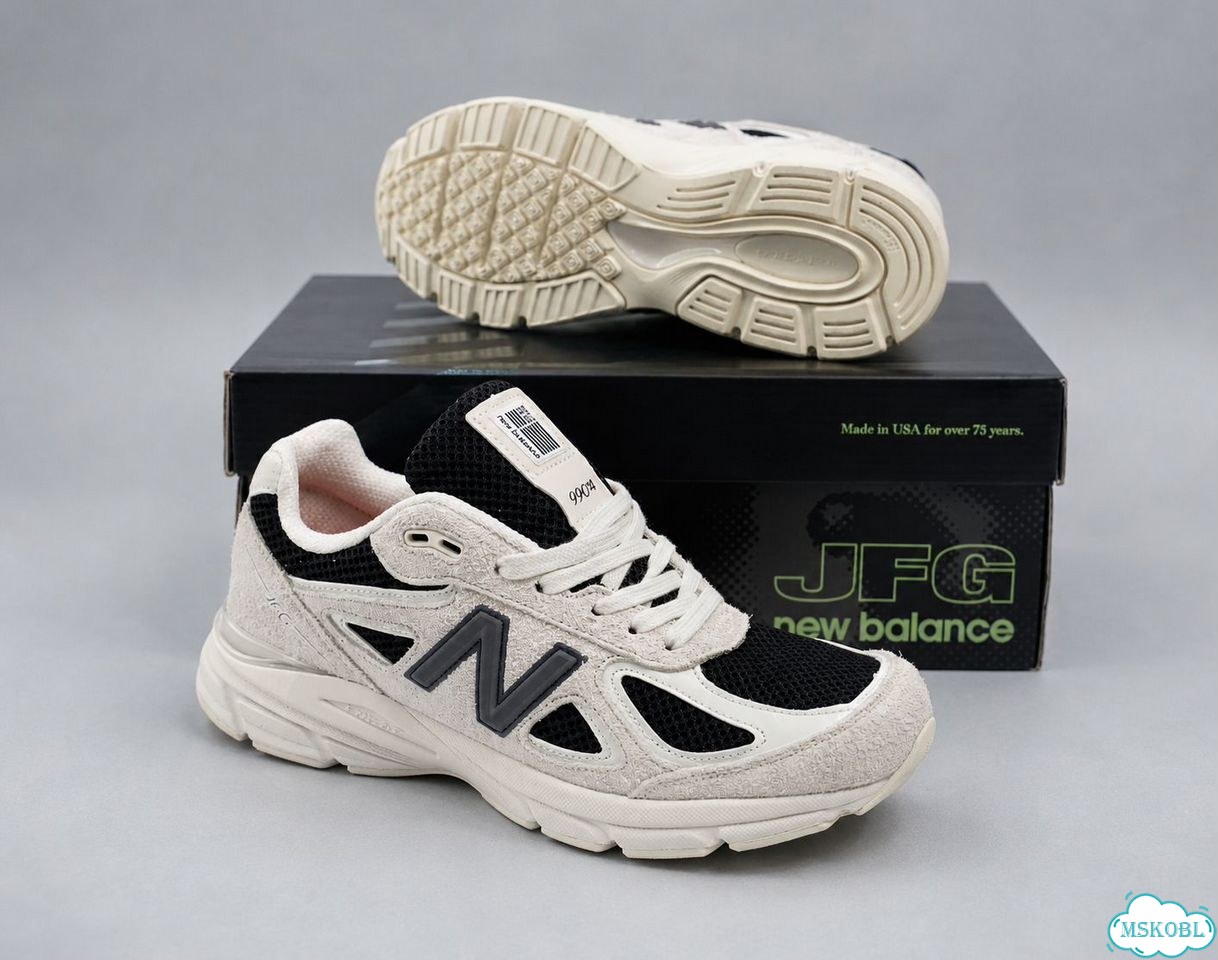Кроссовки New Balance 990v4 white фото 5