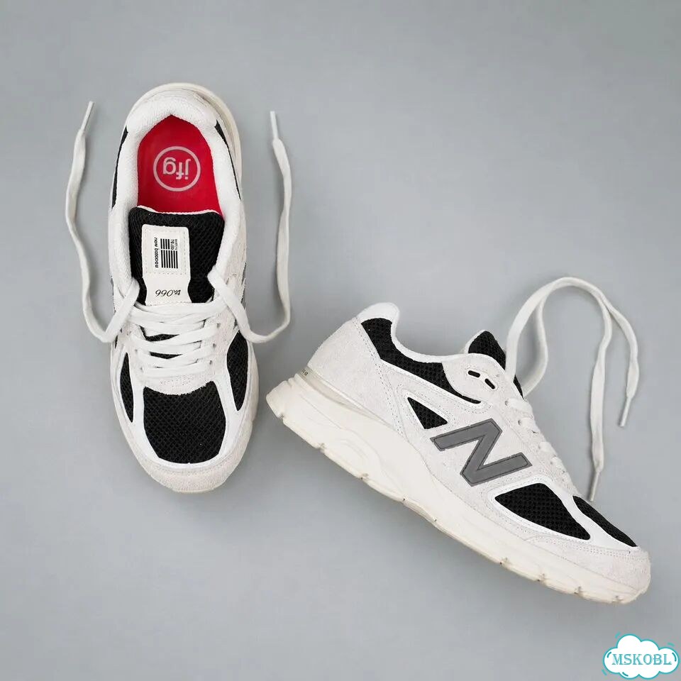 Кроссовки New Balance 990v4 white фото 6