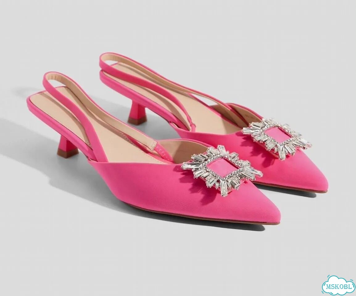 Новые слингбэки. Каблук. Kitten Heel 38 р фото 1