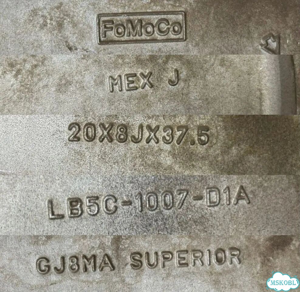 Литые диски Ford 8×R20 5×114.3 фото 8