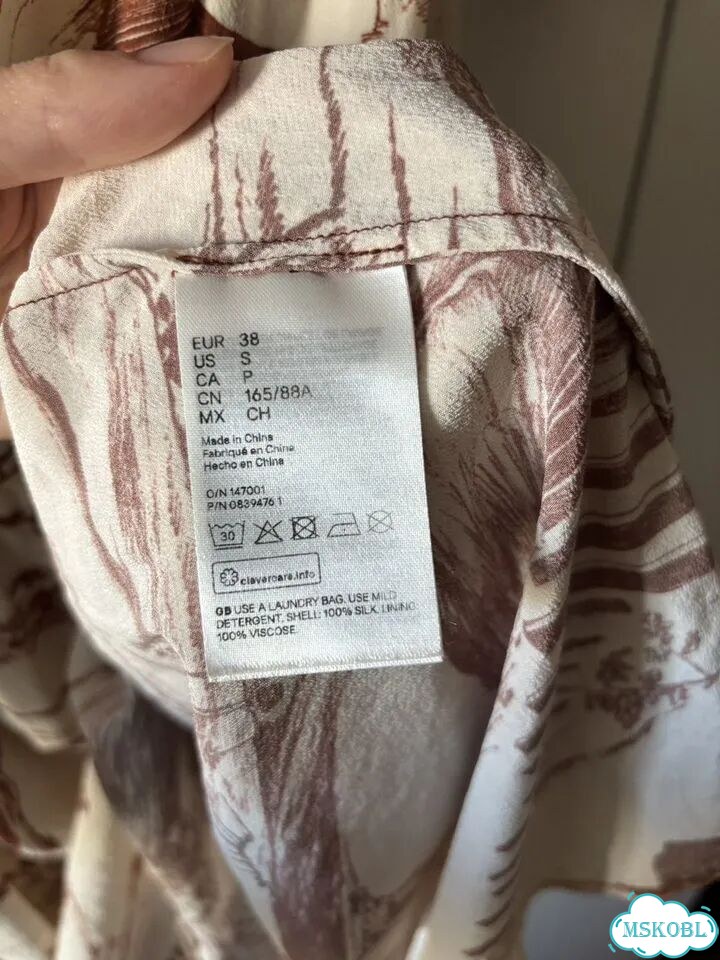 Hm шелк платье фото 4