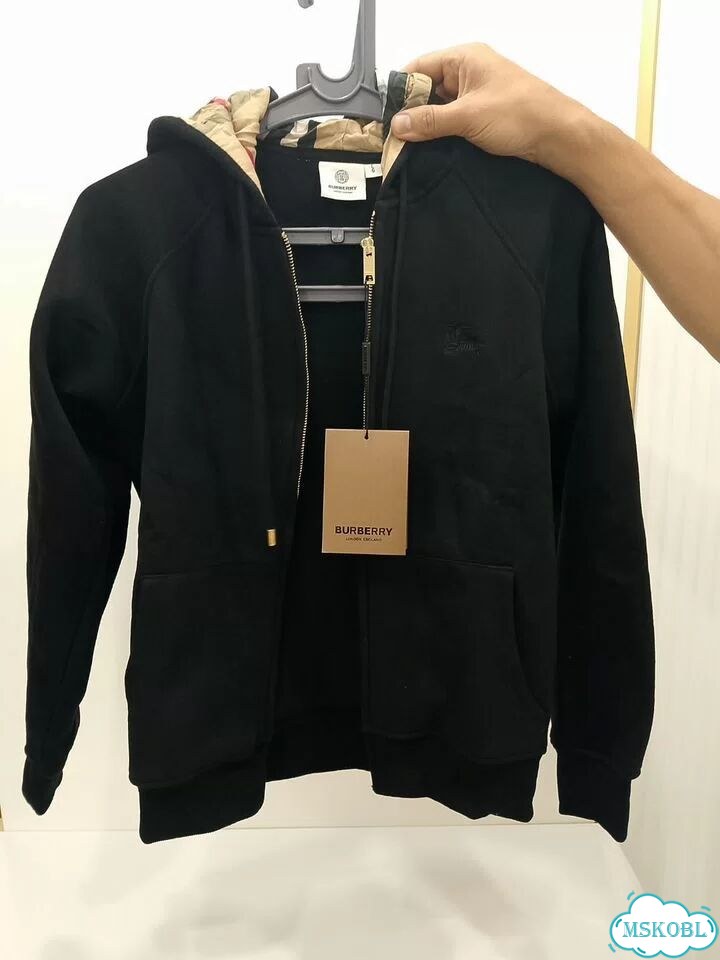 Зип худи burberry фото 4