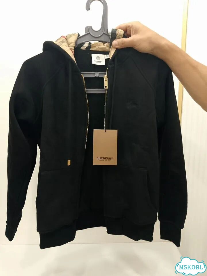 Зип худи burberry фото 5
