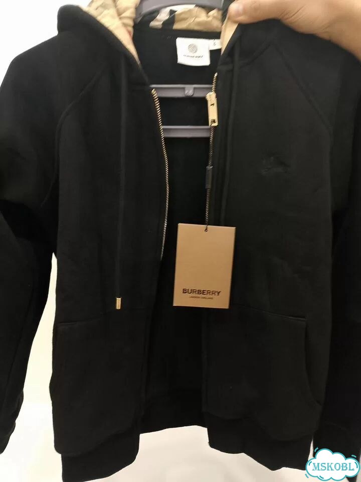 Зип худи burberry фото 6