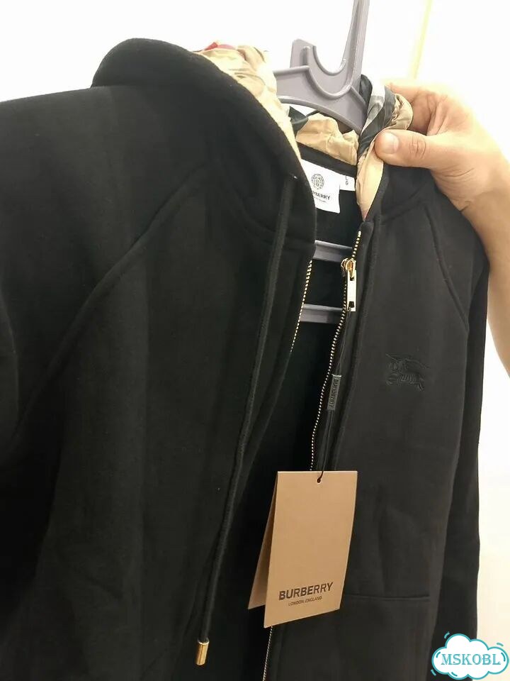 Зип худи burberry фото 8