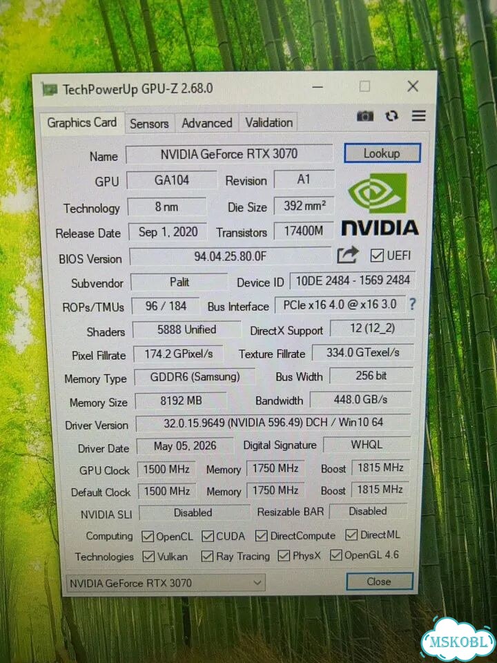 Видеокарта RTX 3070 JetStream 8GB фото 4